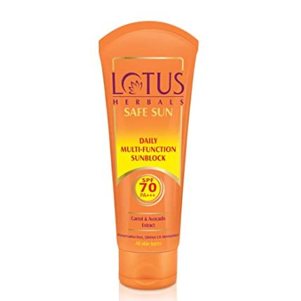 Lotus Herbals Sun Screen Cream Sun Block Spf 70 